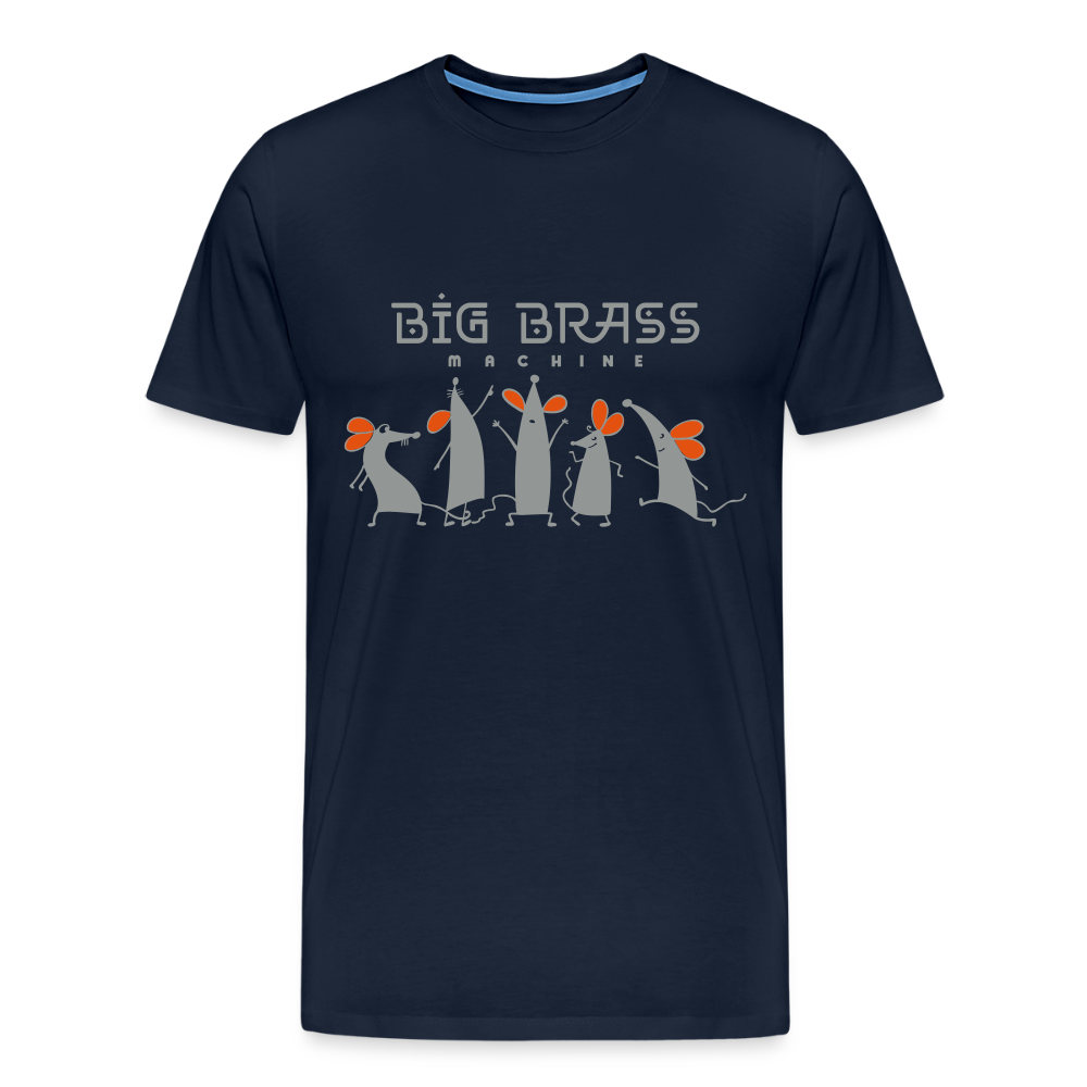 "Rats " - Männer Premium T-Shirt - Navy