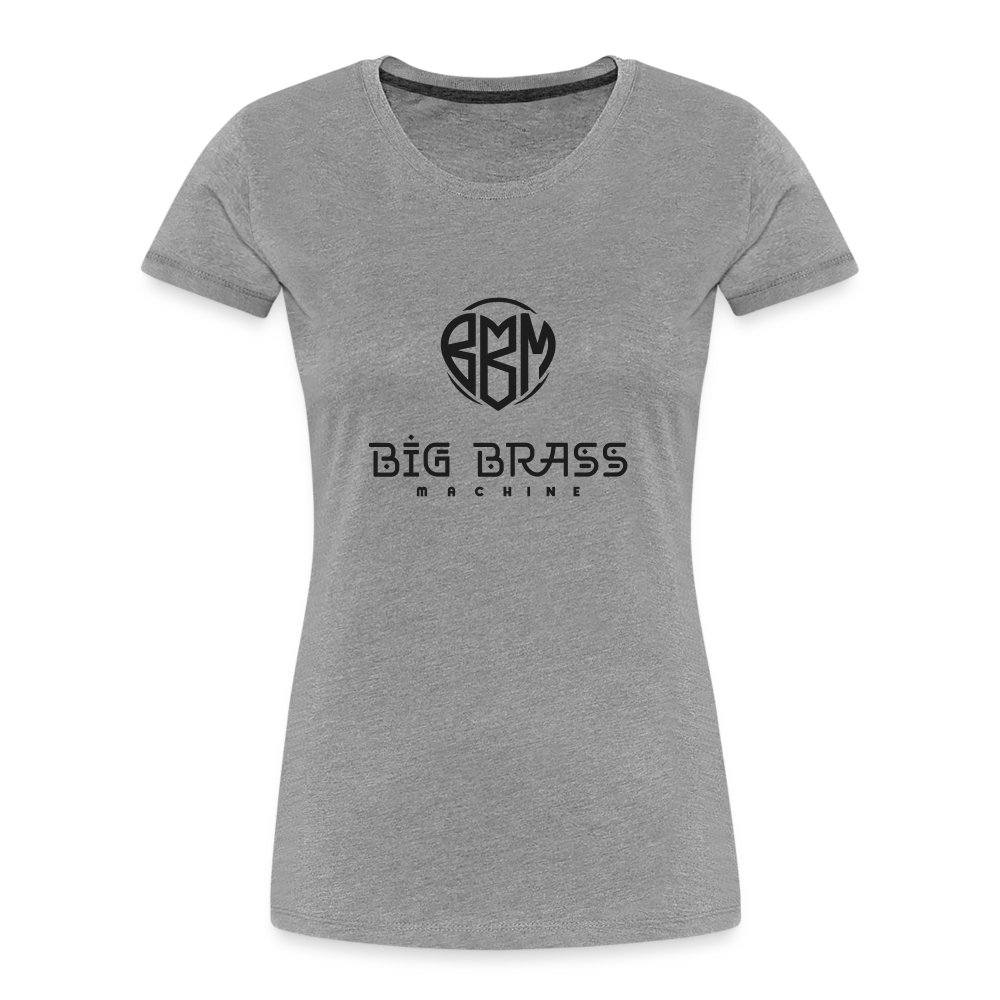 Frauen Premium Bio T-Shirt - Grau meliert