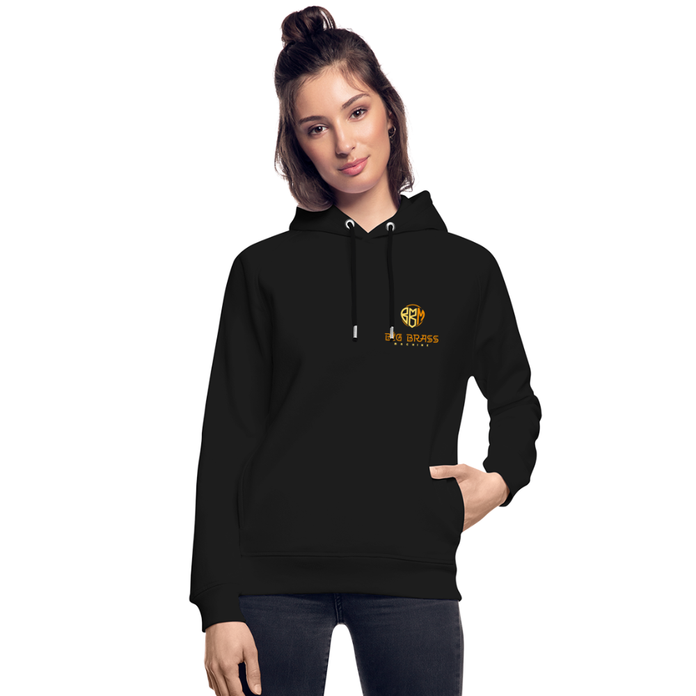 Logo Unisex Bio-Hoodie von Stanley & Stella - Schwarz