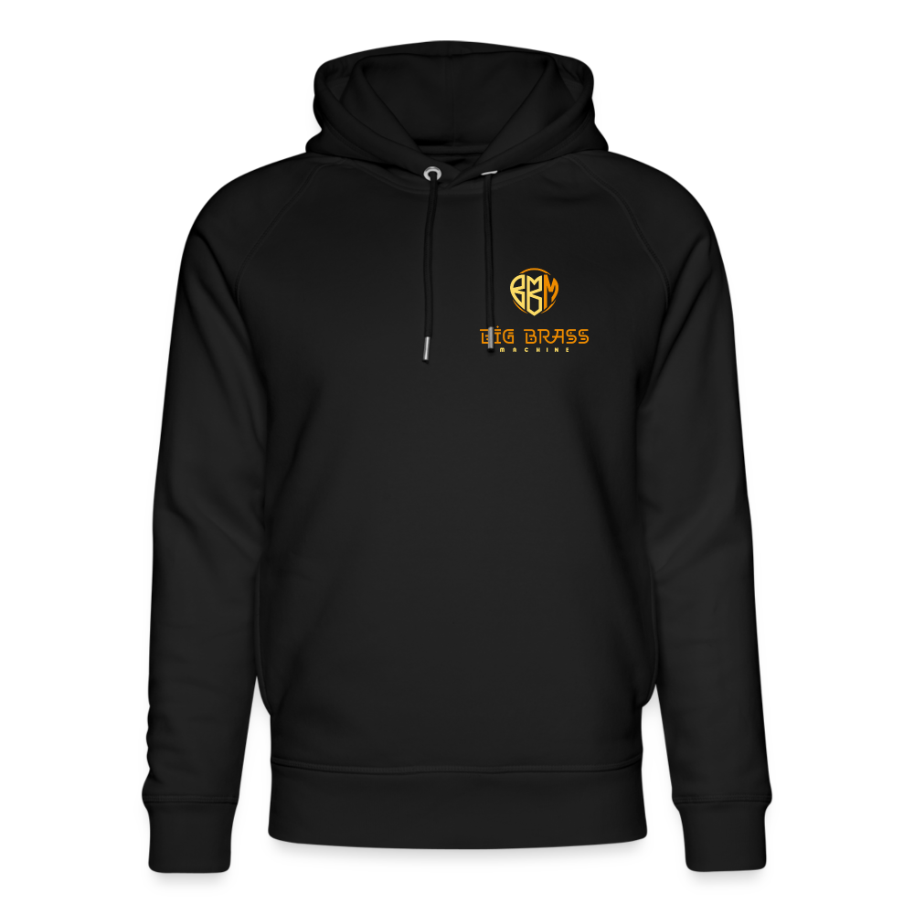 Logo Unisex Bio-Hoodie von Stanley & Stella - Schwarz
