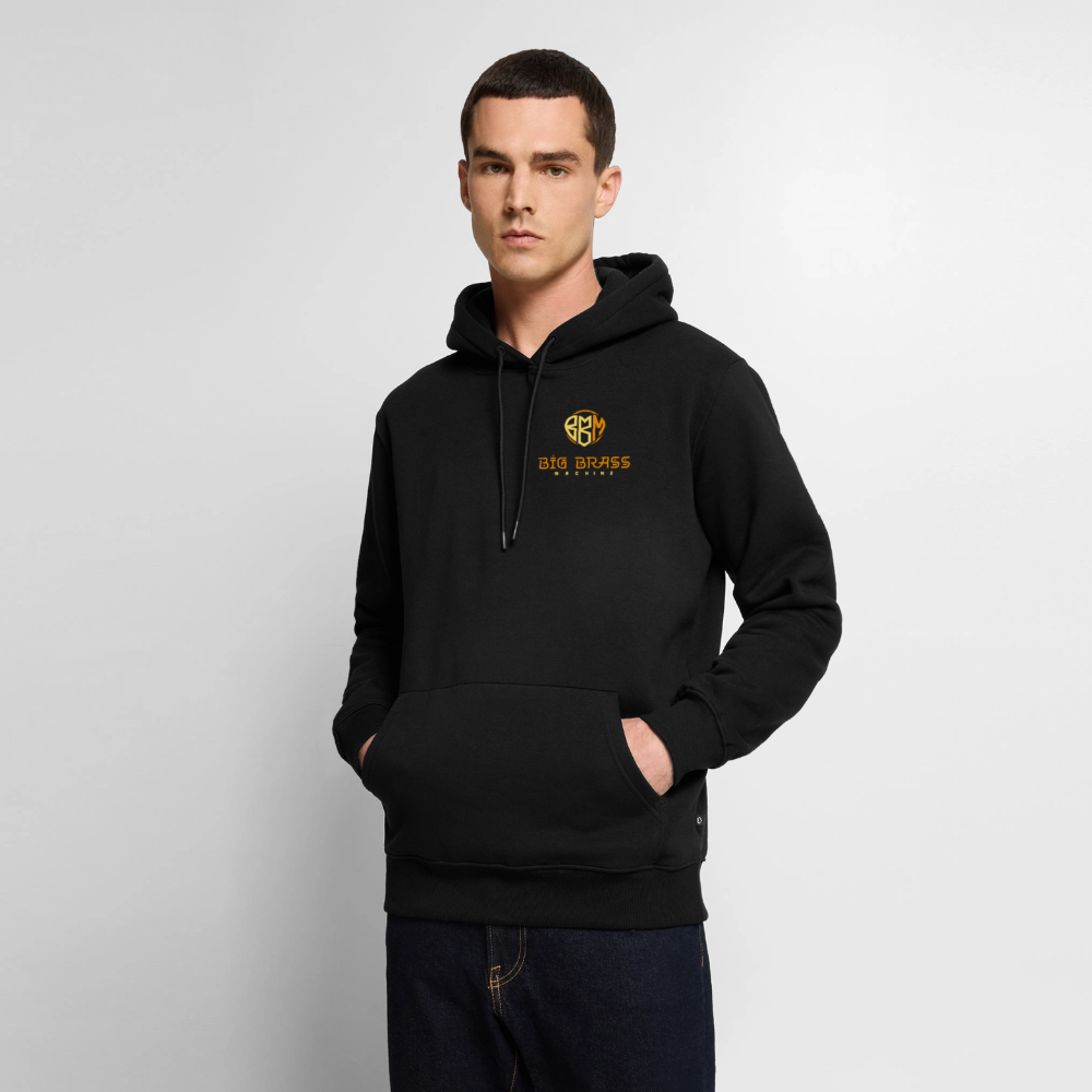 Logo Unisex Bio-Hoodie von Stanley & Stella - Schwarz