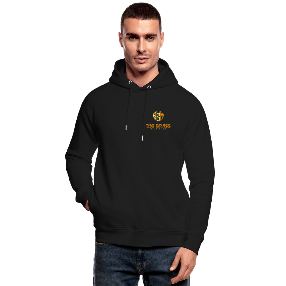 Logo Unisex Bio-Hoodie von Stanley & Stella - Schwarz